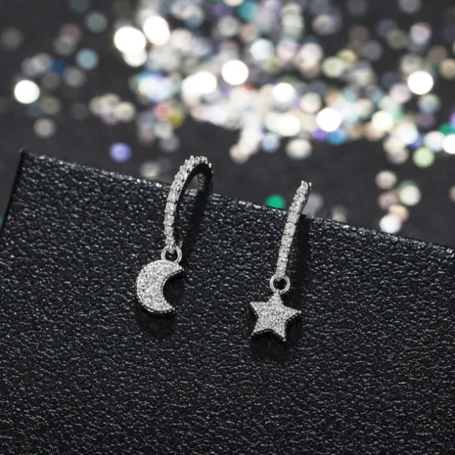 Silver 925 пробы серебряные серьги-гвоздики с эмалью в форме сердца для женщин и девушек, ювелирные изделия из стерлингового серебра, свадебные подарки - Окраска металла: Silver