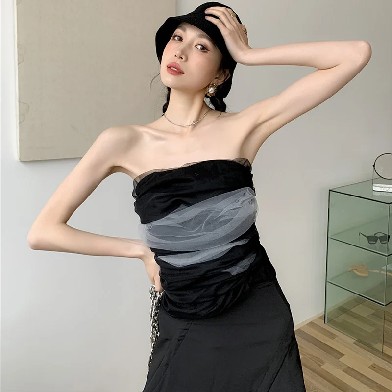 

Casual Tank Top Korean Loose Thin Sleeveless Temperament Fashion Summer 2021 New Women's E518