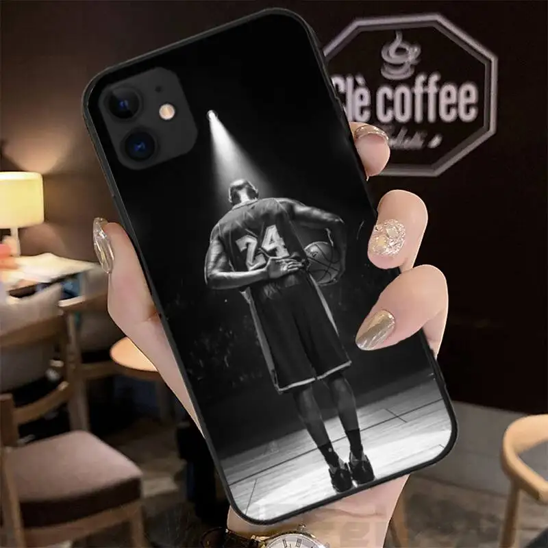 Коби Брайант пользовательские фото мягкий чехол для телефона с изображением