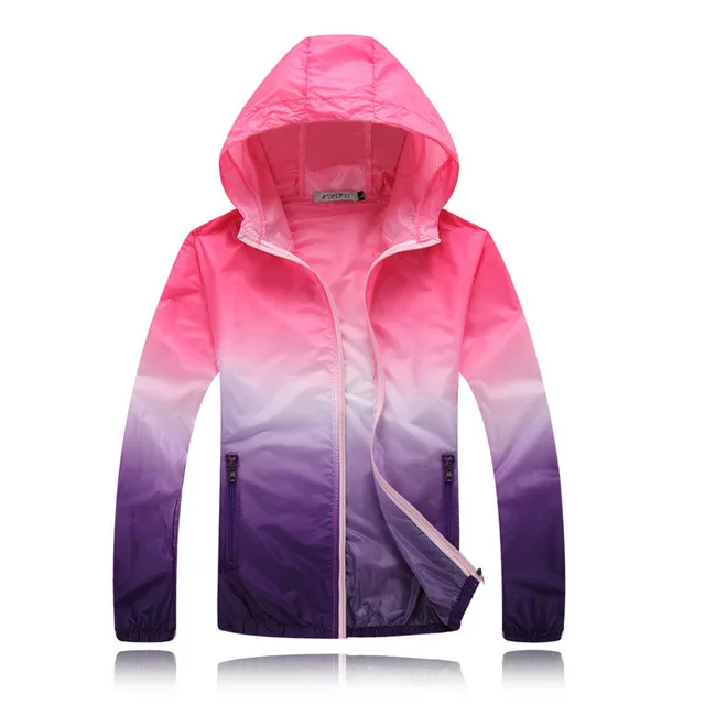 Ультратонкая Мужская Женская быстросохнущая Солнцезащитная куртка для бега