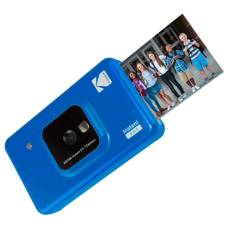 Мгновенная цифровая камера 2 в 1 KODAK C210 обновленная версия портативный