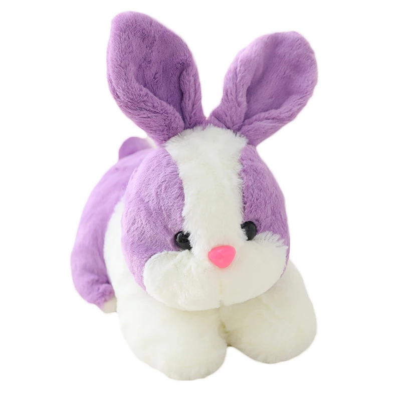 1pc 22/28cm Simulation Kawaii Rabbit Stuffed Plush Toys Cute Animals For Kids Children Birthday&amp Christmas Gift Doll | Игрушки и