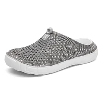 women croc shoes beach casual light slippers hollow outdoor sandal flip flops shoes non slide female water mules