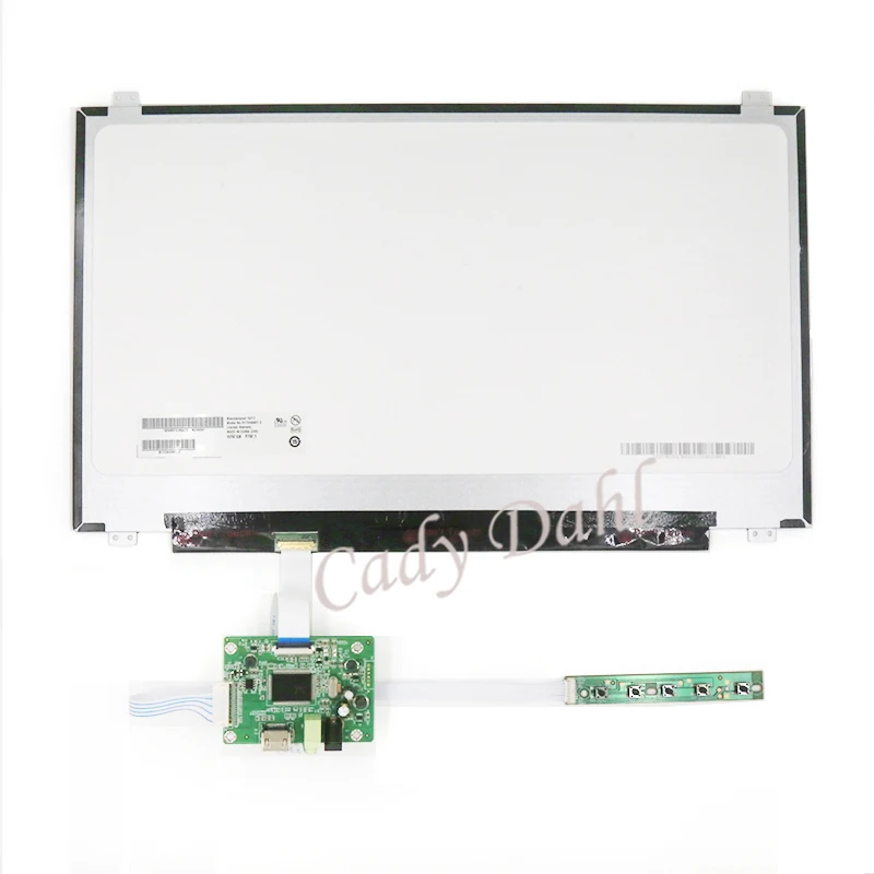 17,3 дюймов ips FHD 1920x1080 EDP1080P ЖК-дисплей монитор с HDMI ЖК-контроллер плата модуль комплект для Raspberry Pi PC Windows
