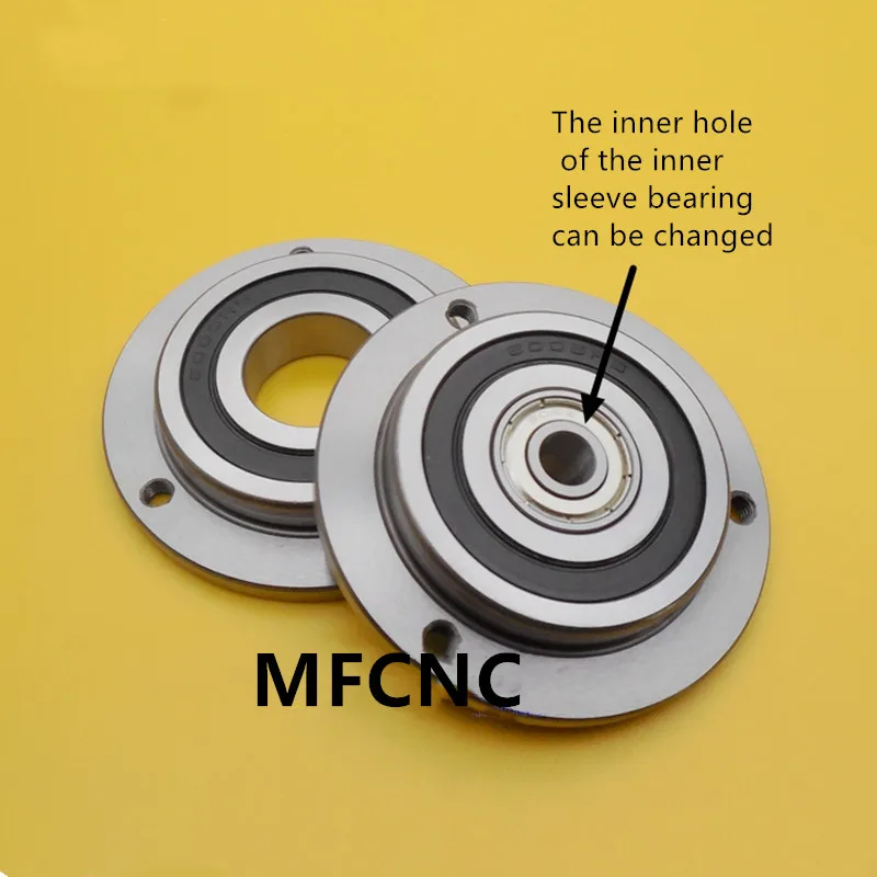 Фланцевый подшипник F70/20 F70/22 F70/25 2RS размер 20*22*25*70*12 мм 1 шт.|Фланцы| |
