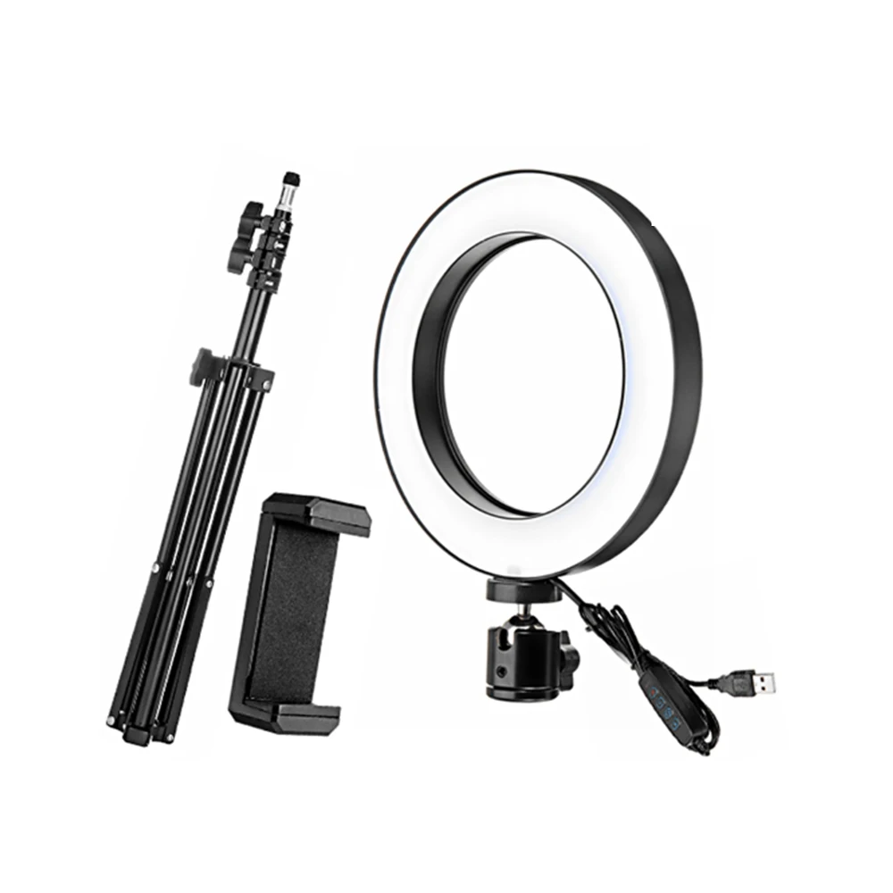 Светодиодсветильник мини лампа для фотосъемки осветитель с регулируемой