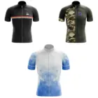 HIRBGOD 2021 Лето горный велосипед рубашка полиэфирное волокно Материал дышащая спортивная одежда короткий рукав Для Мужчин's Велоспорт Джерси, TYZ572-02