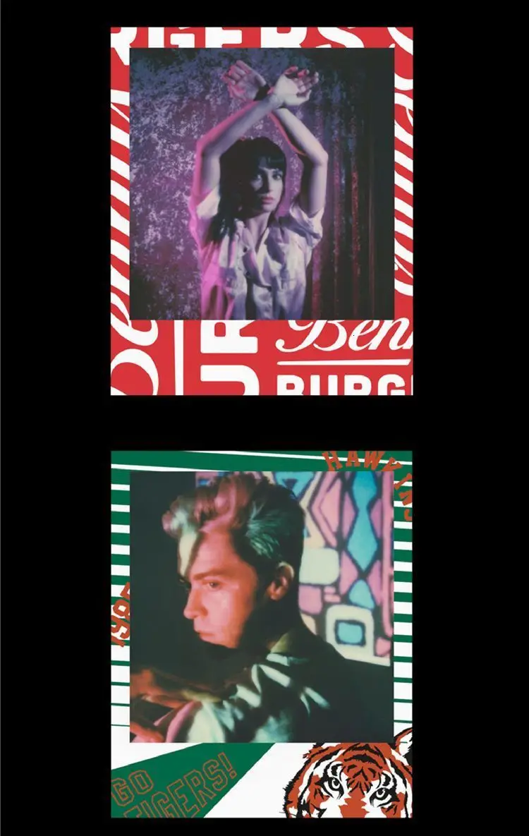 Новая Подлинная пленка Polaroid Originals мгновенного I-type цвета и черный белый для камеры Onestep2VF Instax