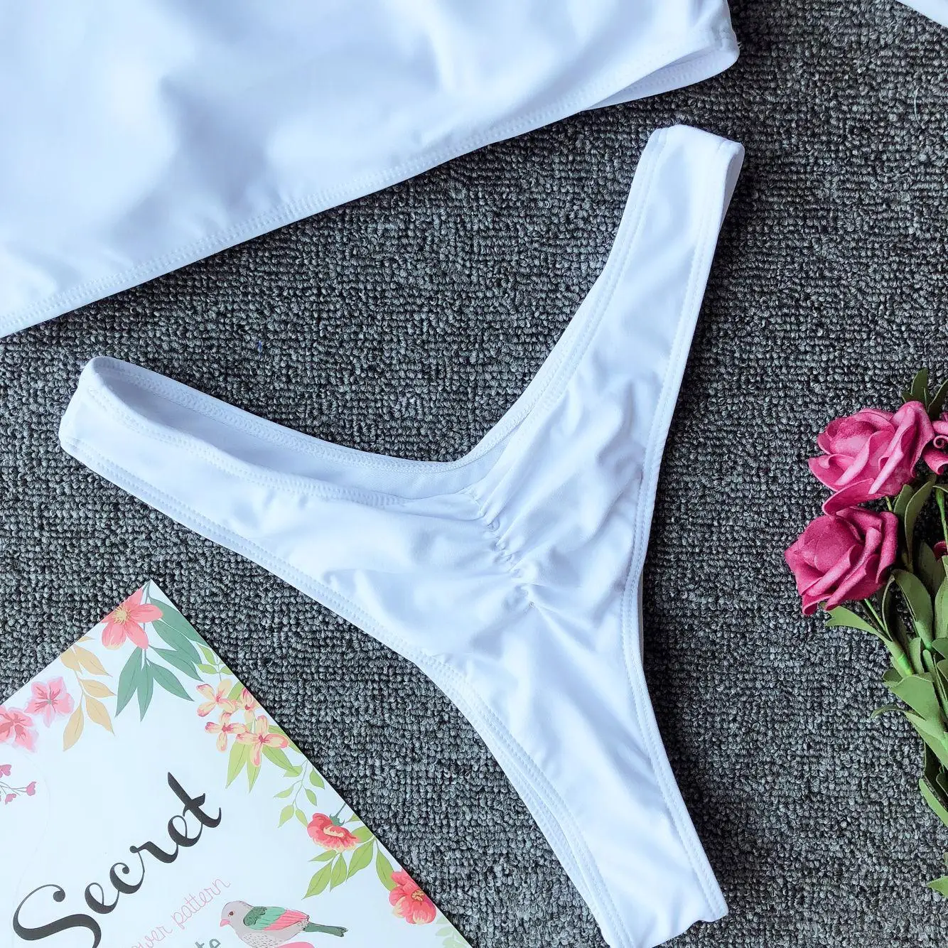 

Swimwear for Women High Waist Long Sleeves Bikinis Set High Cut Sexy Swimsuits Sunscreen Beach Wear Bikini 7 Colors Bathing Suit