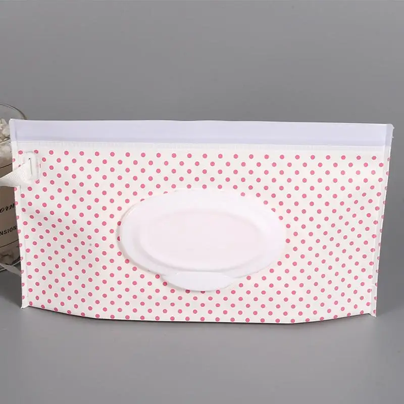 

1pcs Wipes Bag Baby Portable Wet Wipes Box Eco-friendly Cosmetic Cleaning Wipes Cases Storage Box 24cm X 13.5cm