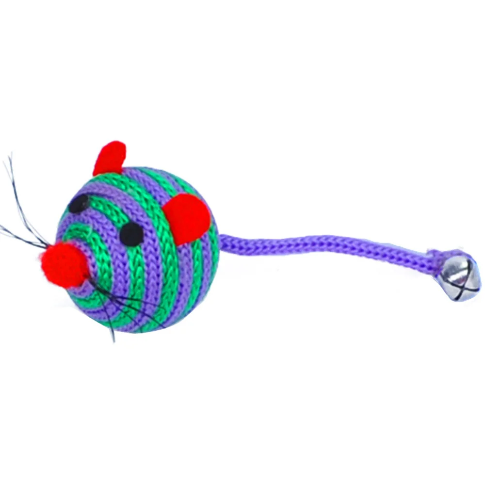 Принадлежности для тренировки животных кошка собака мышь соломенный шар нейлон