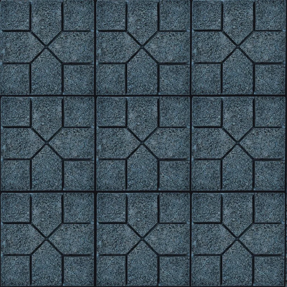 Горячая садовая прессформа тротуарная форма квадратного кирпичного камня