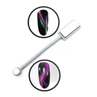 Магнитный гель CANNI для ногтей кошачий глаз с изображением звездного неба и светодиодов