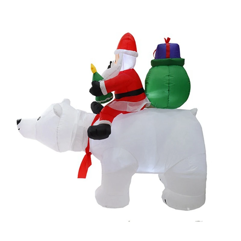

1.7M LED Inflatable Santa Claus Snowman Outdoor Garden Toys for Kids Gift Christmas Party New Year Home Decor