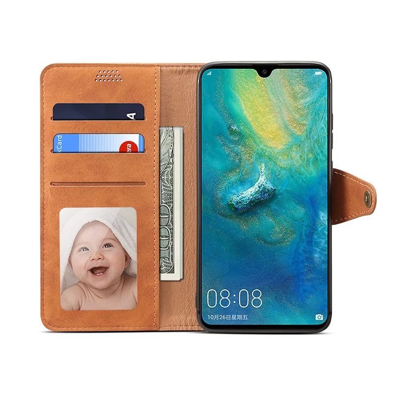 Чехол для Huawei Mate 20 откидные магнитные чехлы телефонов чехол Pro кожаный винтажный