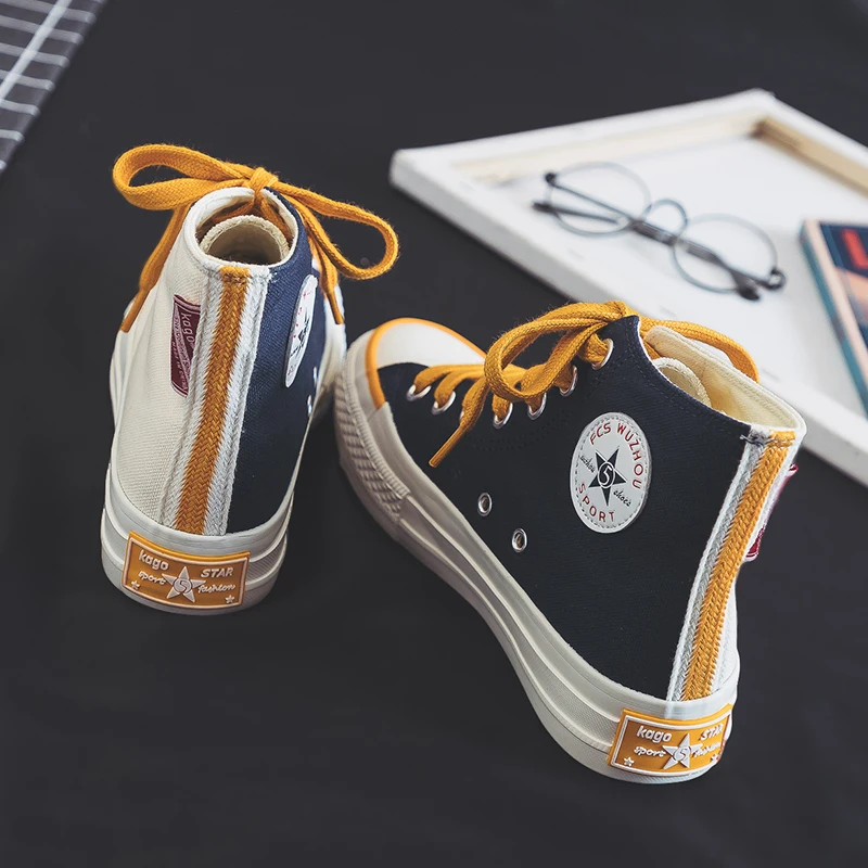 Женская парусиновая обувь коллекция 2019 года сезон осень модные удобные