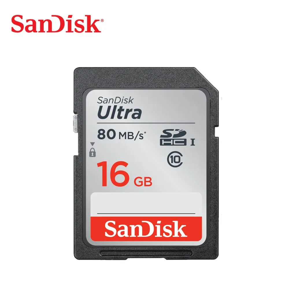 100% Sandisk Ultra memory Card class 10 sd card Microsd 64GB 32GB 16GB 128GB Flash memory card  for 1080p 3D 4K video Camera