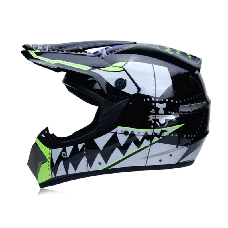 C21 Профессиональный Гоночный Кроссовый шлем hors route Casque Moto Capacete Moto Casco внедорожный мультяшный детский мотоциклетный шлем - Цвет: C21