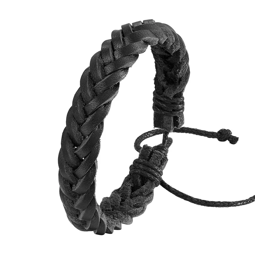 2019 100% ручной работы модные ювелирные изделия кожаный браслет Повседневная