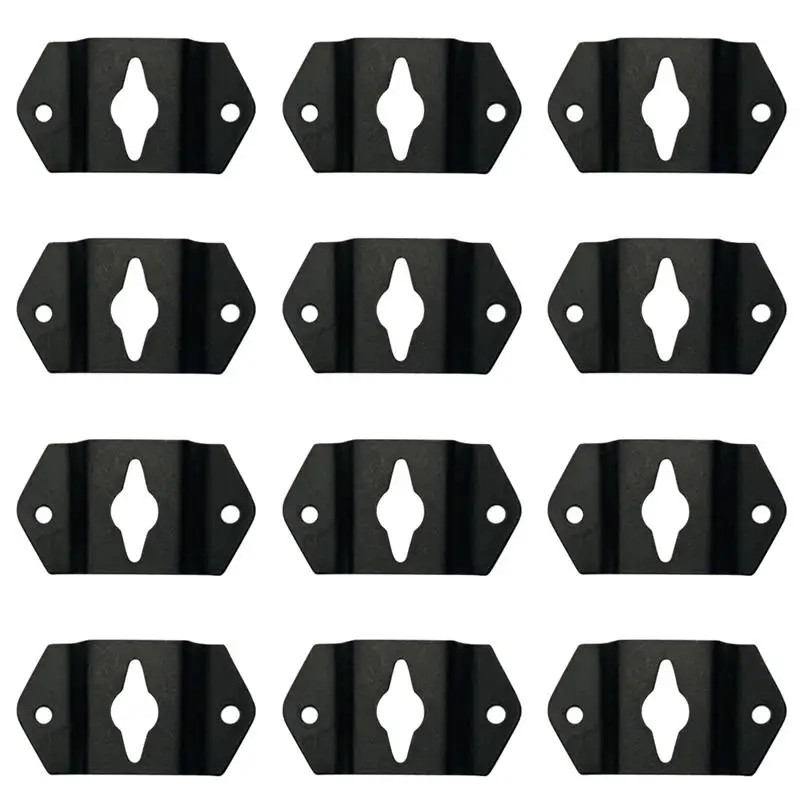 

20PCS Speaker Hanger Plate Speaker Hanger Connector Iron Wall Mount Hook Supply