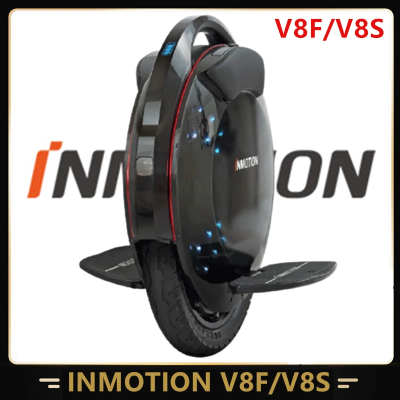 Original INMOTION V8F V8S Self Balance Electric Scooter Skateboard With Decorative Lamps 16"2000W Monowheel One Wheel Skateboard