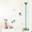 2 стиля Disney мультфильм Минни Микки Маус диаграмма роста настенные наклейки для детей измерения роста художественные Декорации для дома DIY наклейки