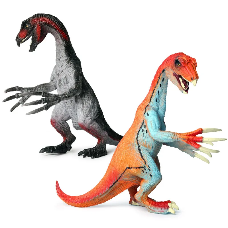 

Children's Educational Toys Cute Novelty Simulation Dinosaur Animal Model Soft Rubber Toy Sickle Dragon Tyrannosaurus Decoration