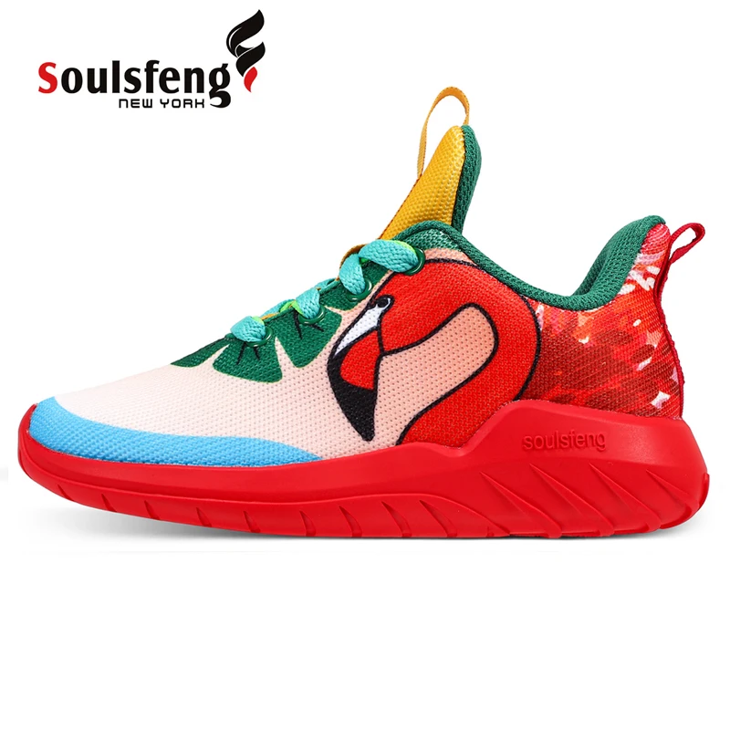 Soulsfeng Flamingo Men's Fashion Original Sneakers Women's Lightweight Shock Absorbing Running Shoes