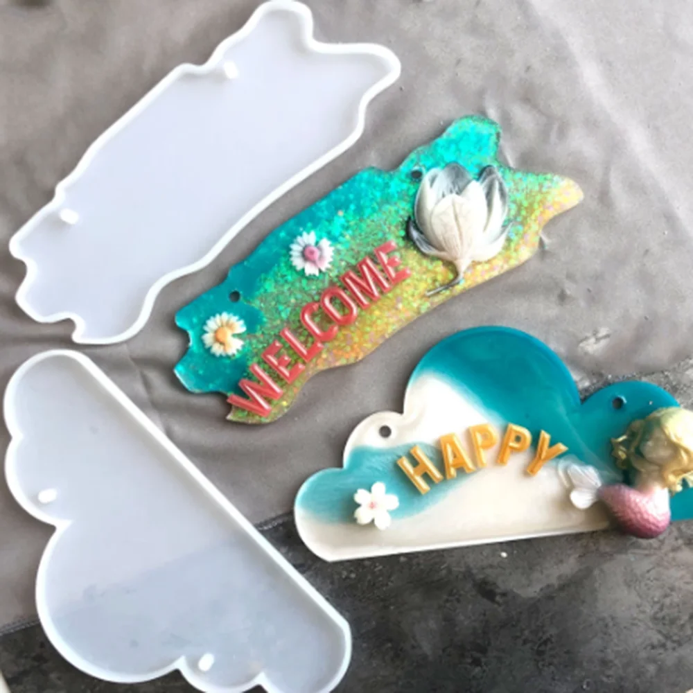 Силиконовая форма Aouke в форме облака для самостоятельного изготовления эпоксидной смолы Силиконовая форма Aouke в форме облака для самостоятельного изготовления эпоксидной смолы