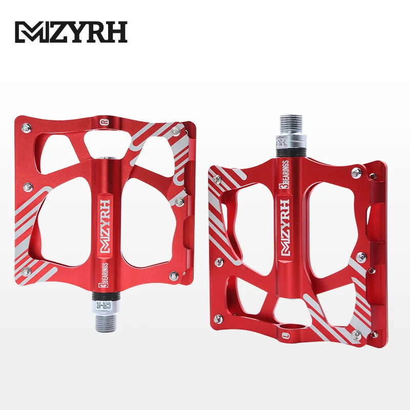 Велосипедные педали MZYRH 307 с ЧПУ и 3 герметичными подшипниками ультралегкие из