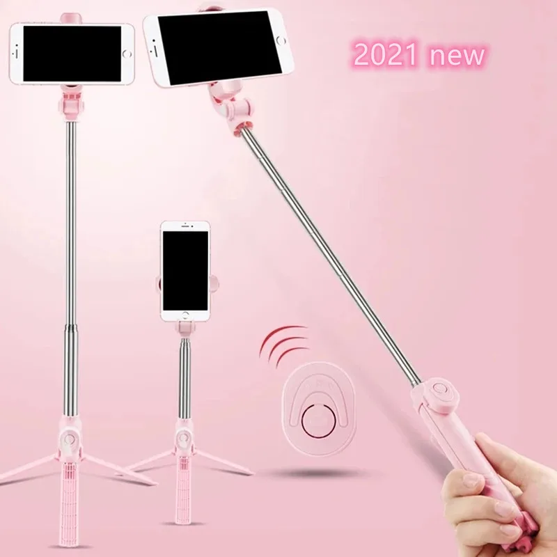 

Palo de selfi con trípode y Bluetooth, mando a distancia compatible con Huawei, iPhone, teléfono inteligente, monopié móvil, nov
