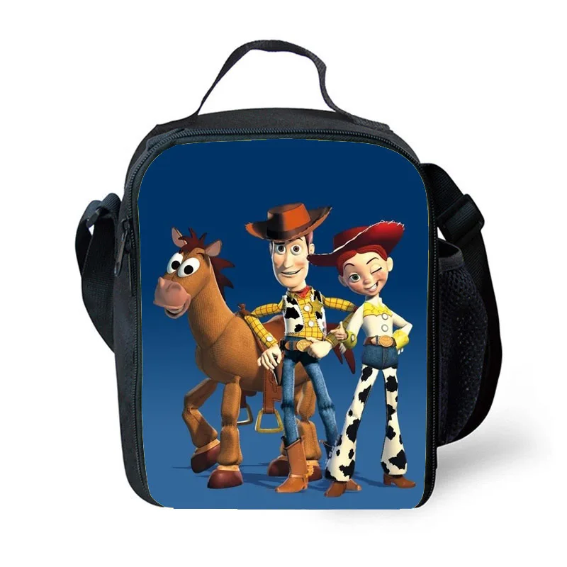 I Модная детская школьная сумка для ланча с героями мультфильмов, Человек-паук/История игрушек, сумка для ланча, сумка для еды для мальчиков, Термосумка - Цвет: I