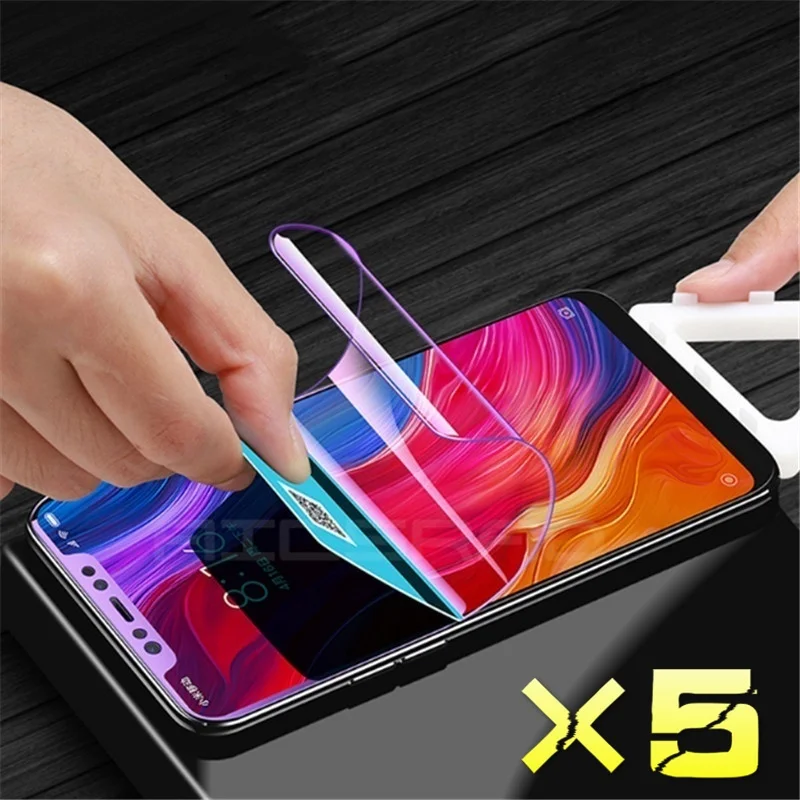 Гидрогелевая пленка для Honor 9x9 pro 9lite x10 huawei honor 8x honer 8c 8 x Lite защитная экрана huavei x8 c8