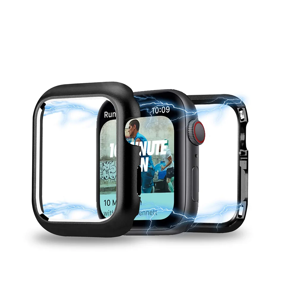 Новый Тип Магнитный защитный чехол для Apple Watch band series 4 5 40 мм 44 360 полностью