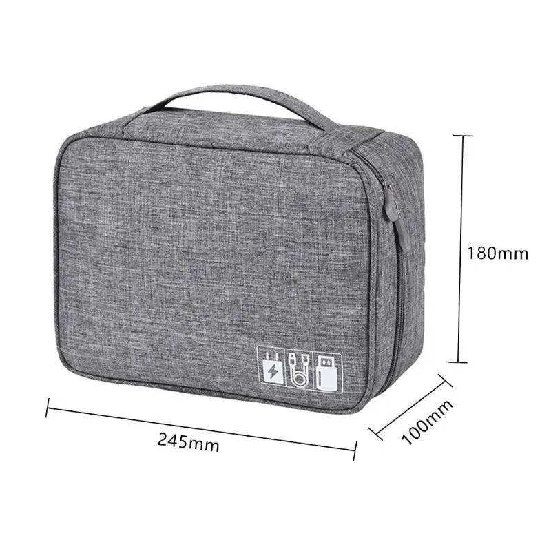 Дорожный шкаф органайзер чехол для наушников сумка хранения Цифровые