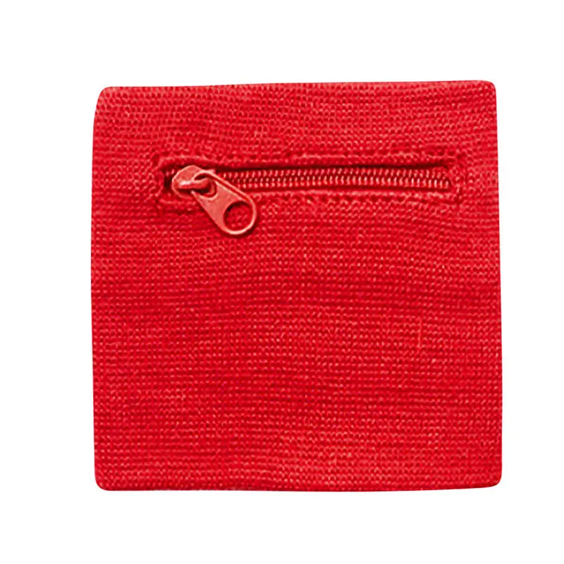 Red 1 шт. кошелек на запястье, сумка на молнии для бега, путешествий, велоспорта, безопасная спортивная сумка для бега, спортзала, велоспорта, кошелек, безопасный 7 - Цвет: Red