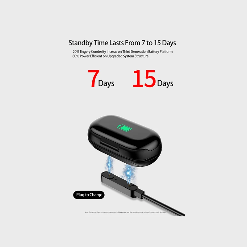 TWS Bluetooth Earphone Smart Watch 2 in 1 Wireless Headset for phone SmartWatch With Heart Rate Monitor Wireless Sports Earbuds