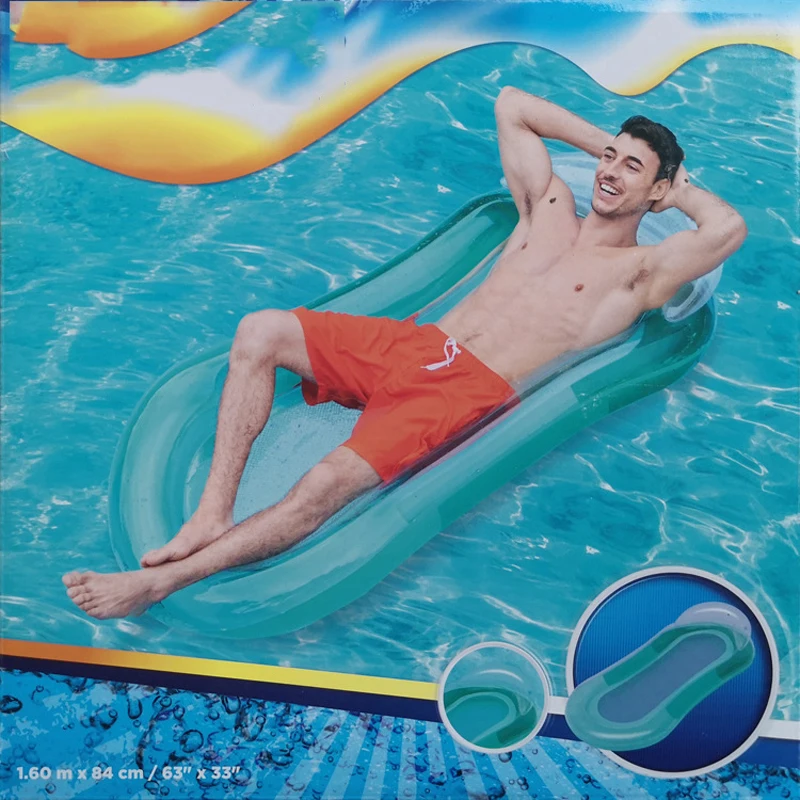 Складной плавающий водный гамак подвижные игрушки Надувное плавающее кресло