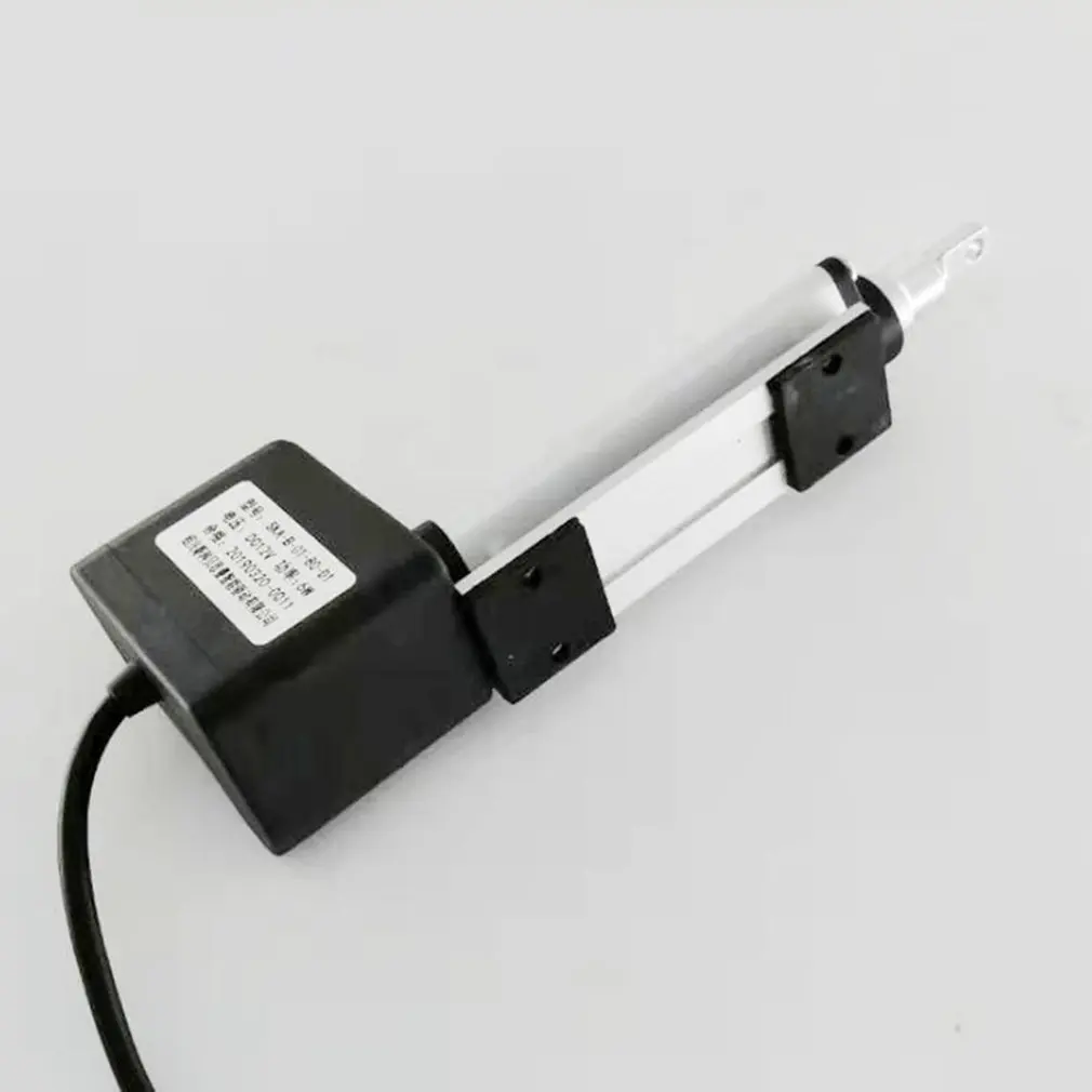 Электрический шток толкателя электродвигатель линейный телескопический