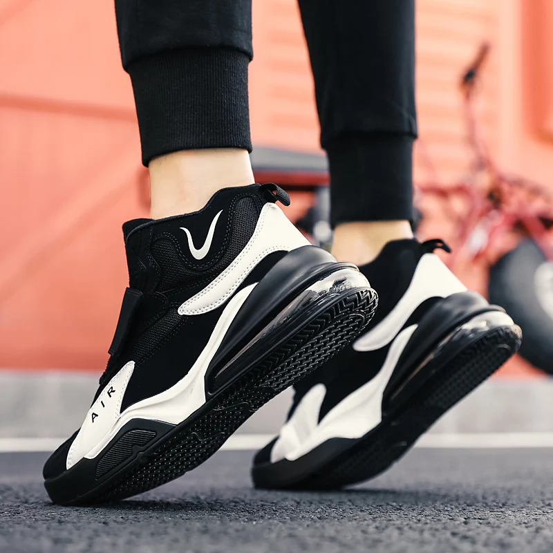 couple casual sports shoes 2020 hot autumn and winter new mens air cushion running shoes men and women white brand mens shoes free global shipping