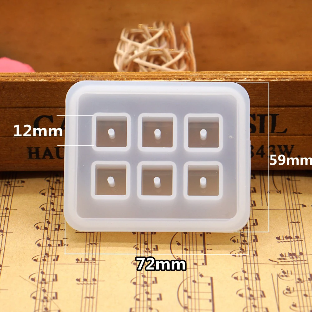 

1PC DIY HandmadeJewelry Ice Tray Model Cake Dessert Baking Mold Letter Model Cake Decoration Baking Accessories