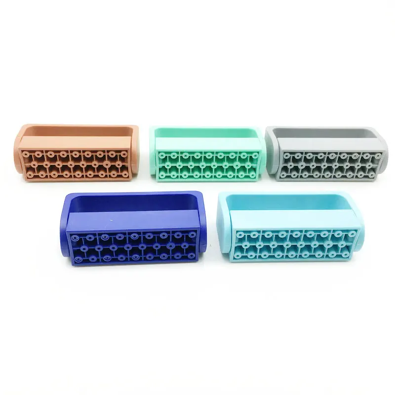 5 шт./лот стоматологический держатель для боров 26 отверстий ящик