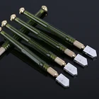 Ролик для резки стекла с алмазным наконечником, нескользящий карбидный металлический пластиковый ручной инструмент для подачи масла, резак для керамической плитки сделай сам 2-10 мм