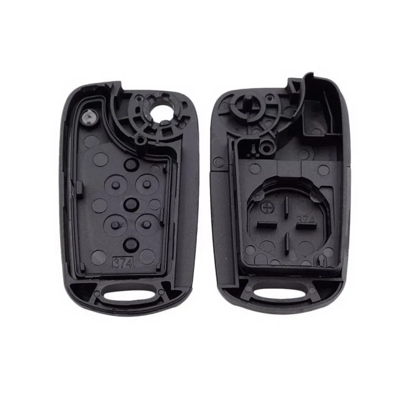 Чехол с 3 кнопками для замены KIA откидной складной чехол пульта дистанционного