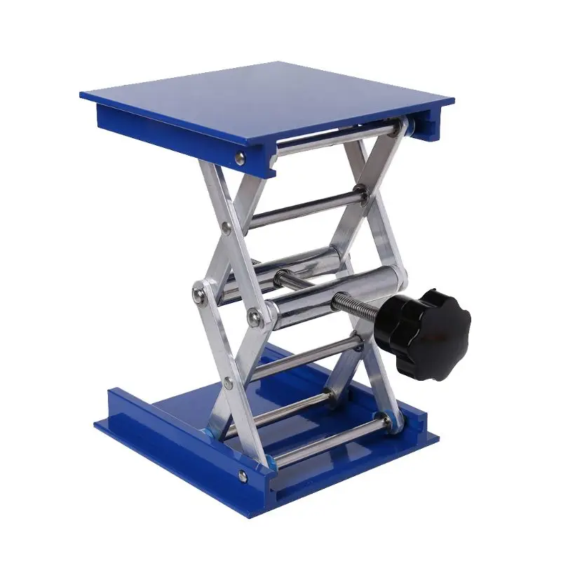

4"x4" Aluminum Router Lift Table Woodworking Engraving Lab Lifting Stand Rack R9UF