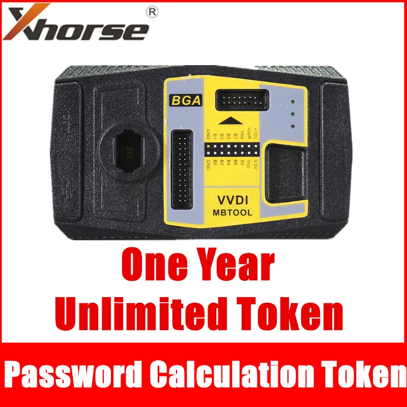 

One Year Unlimited Token Password Calculation Token Xhorse VVDI MB BGA TOOL for BENZ