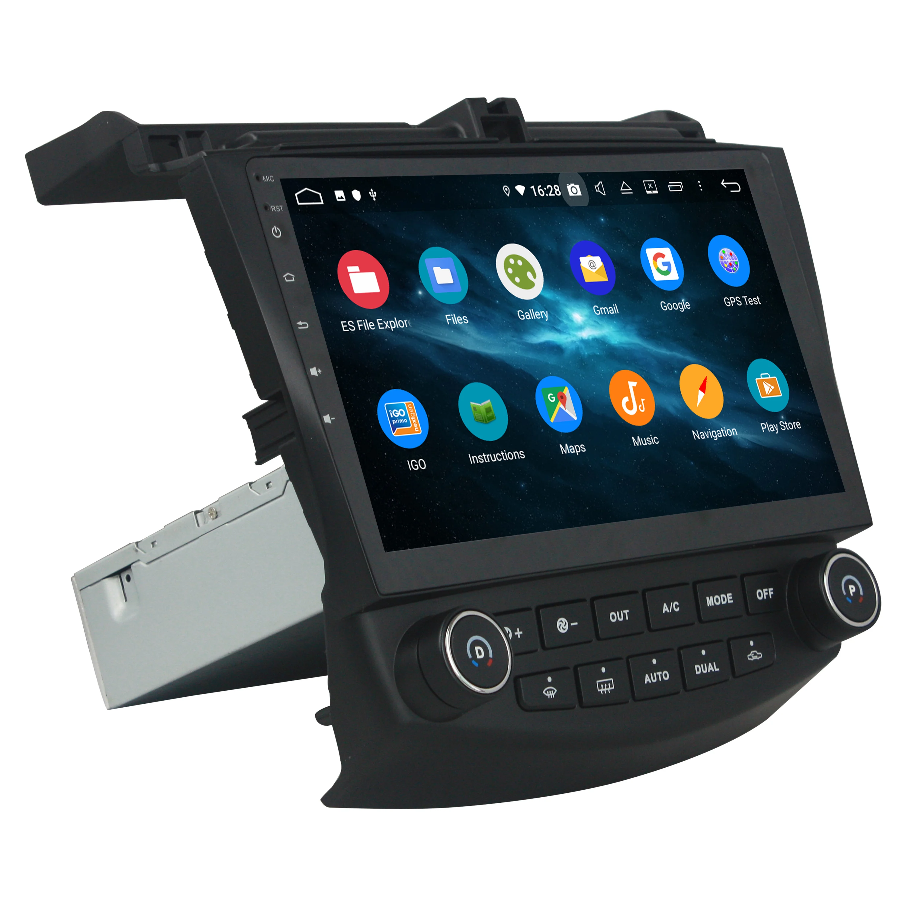 Автомобильный мультимедийный плеер Klyde 8 ядер Android 9 0 PX5 автомагнитола аудио и