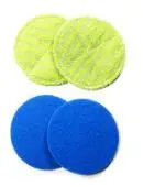 clean pad DF963 аккумуляторная 360 градусов вращения беспроводной очиститель пола скруббер Электрический шлифовальщик роторный Швабра из микроволокна фильтр для крана - Цвет: clean pad