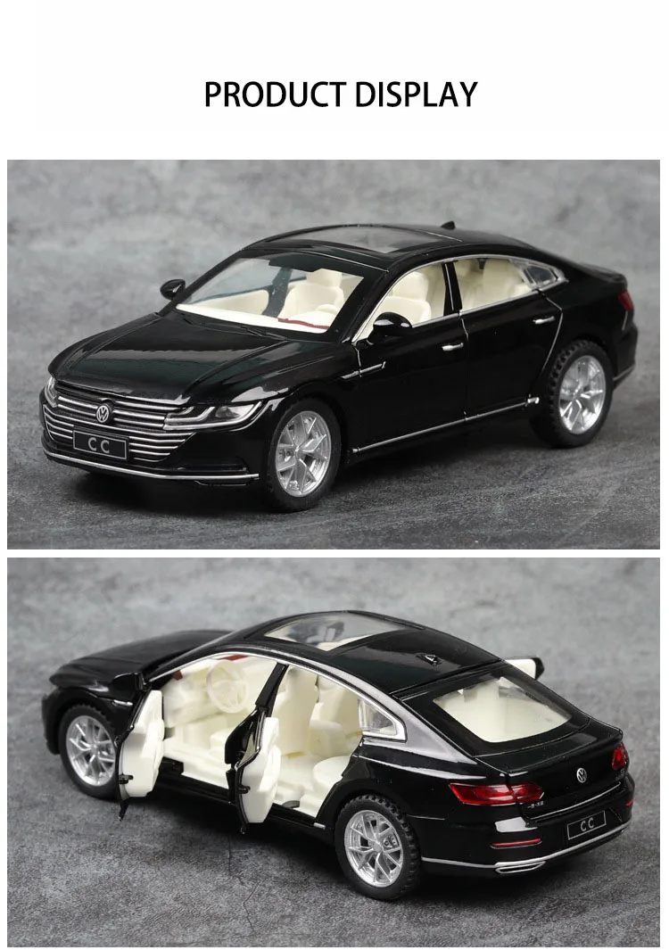 High Simulation Diecast Model Car CC 1:32 Metal Alloy Cars Lights Boys Toys Vehicles Gifts For Kids Children