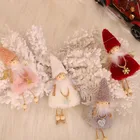 Рождественские подарки, милые куклы-ангелы, подвесной кулон, новый год 2021, домашний декор, Рождественские елочные украшения, рождественский подарок для детей